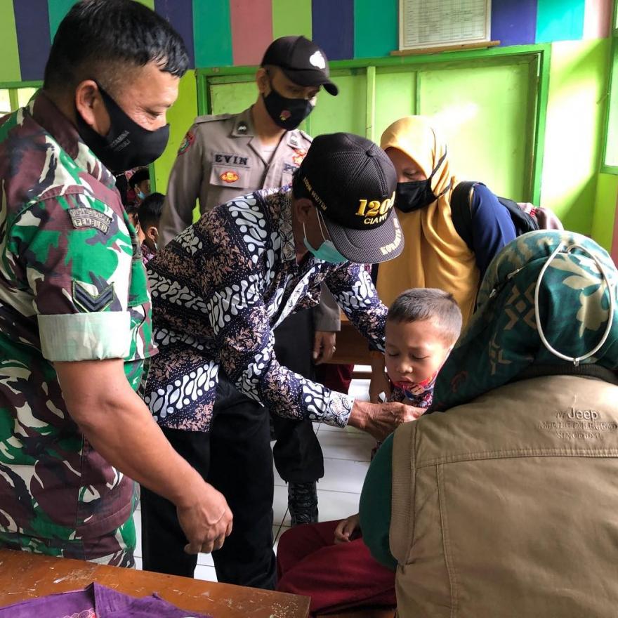 Vaksinasi Anak 6-11 Tahun Desa Margasari